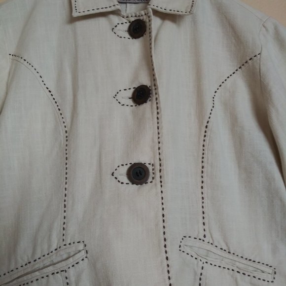 Lifestyle Vintage Lightweight Blazer Women's Small - Picture 2 of 6